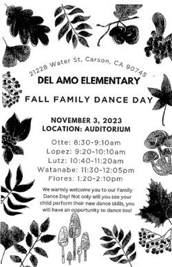 Fall Dance Flyer